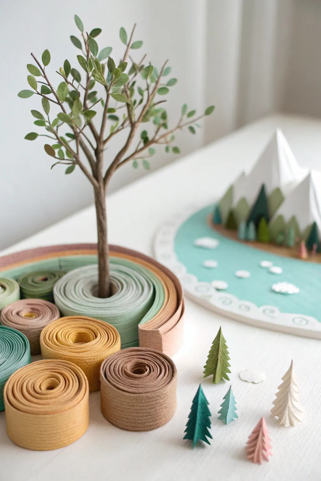 Discover the beauty in simplicity with these enchanting miniature paper worlds, where tiny details make a big impact.