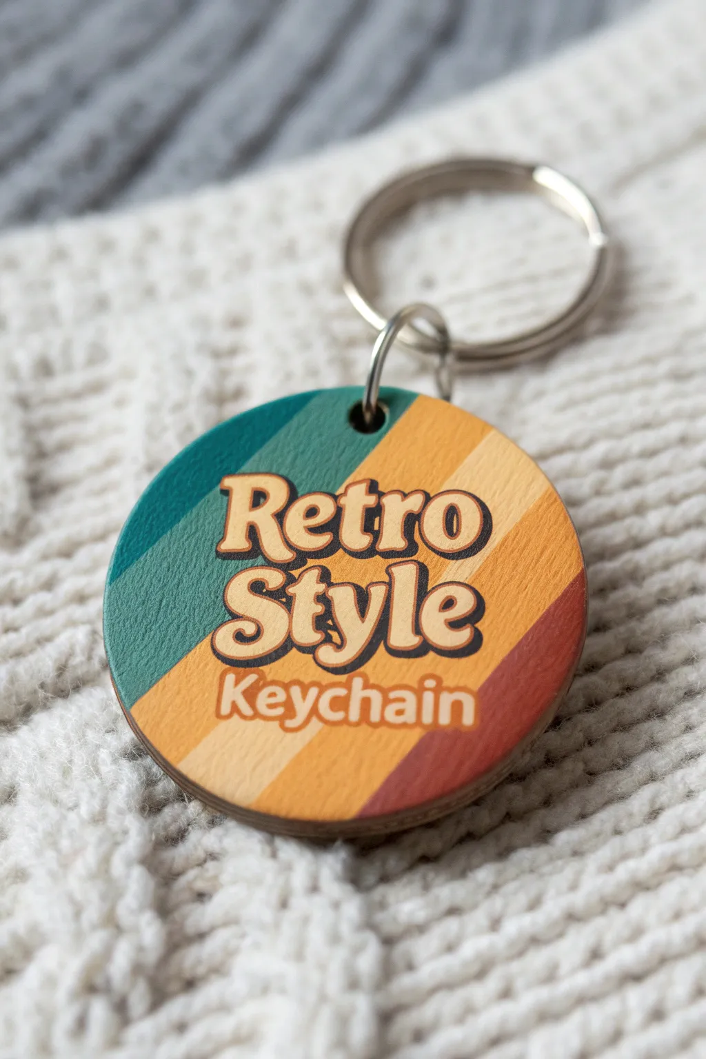 Unlock nostalgia with a retro keychain—where vintage meets vibrant!