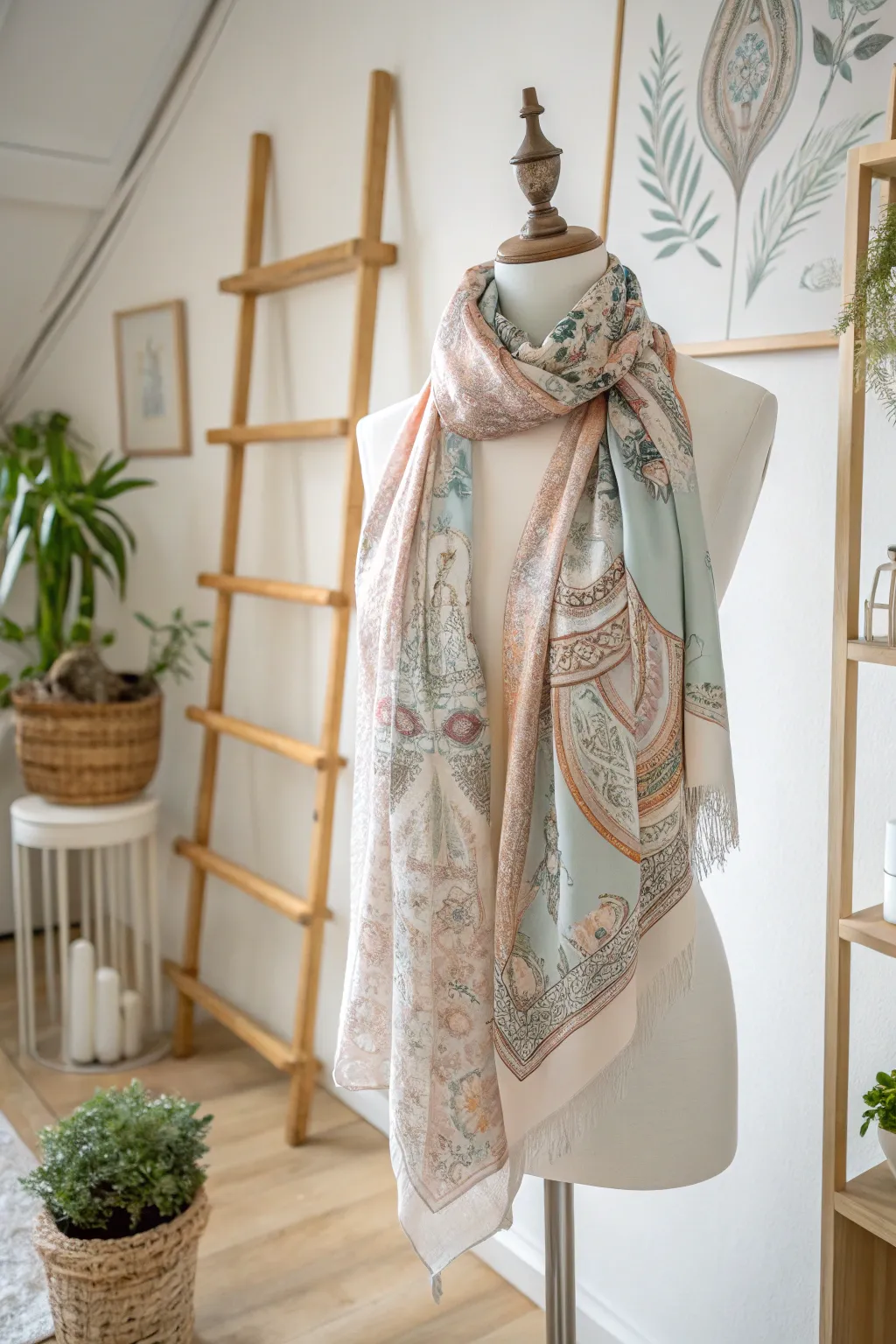 Elevate your summer style with a chic scarf top – the perfect blend of boho flair and minimalist elegance.