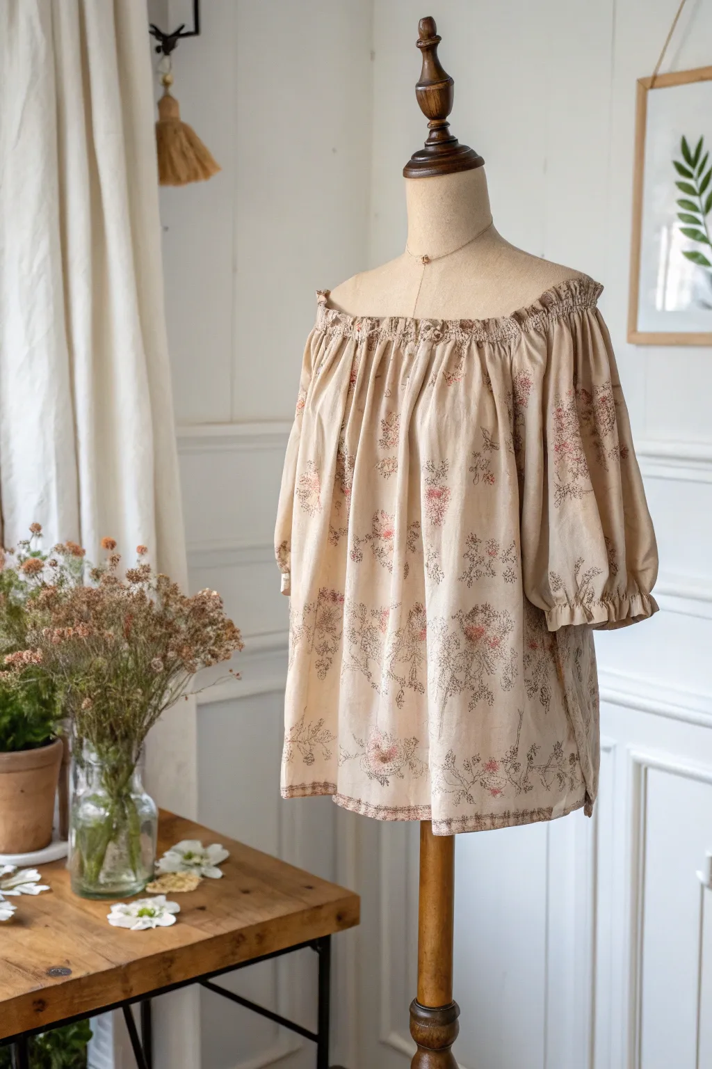 Craft your perfect summer look with an off-the-shoulder top—where simplicity meets boho charm.