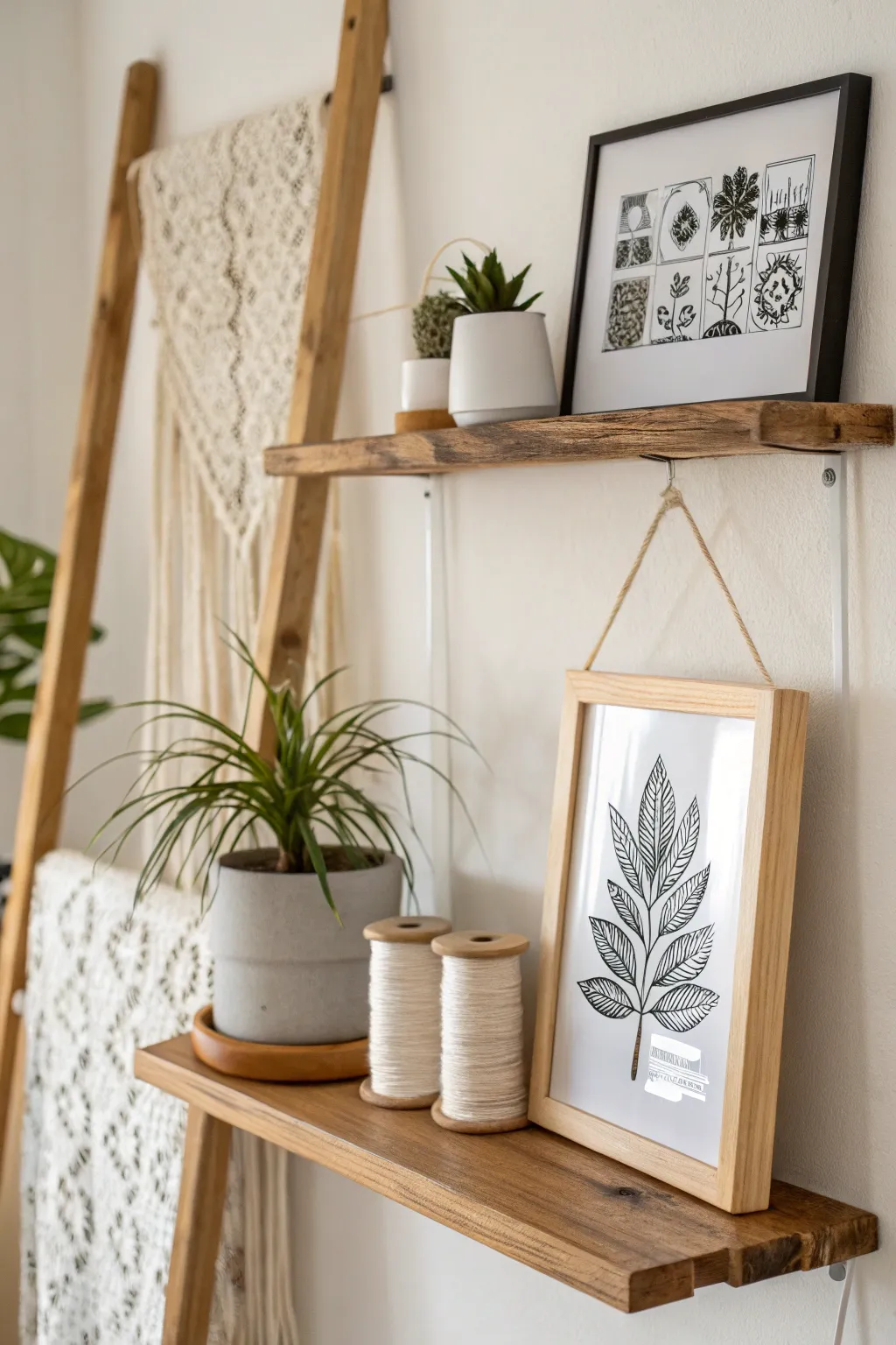Elevate your sewing space with simple, stylish accents that bring warmth and personality.