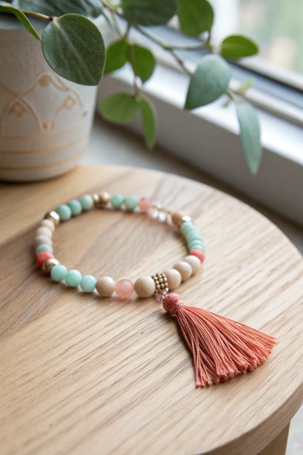Add a dash of whimsy to your wrist with a touch of tassel charm!