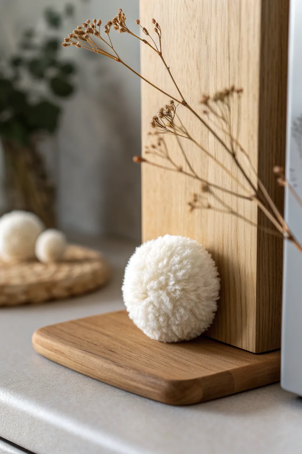 Capture winter's charm with these adorable snowball fridge magnets, where simplicity meets Scandinavian elegance!
