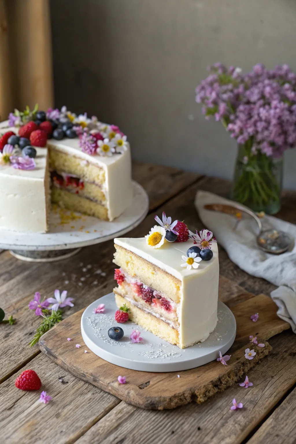 Discover the Sweet Surprise Inside: A Delightful Spring Cake Adventure!