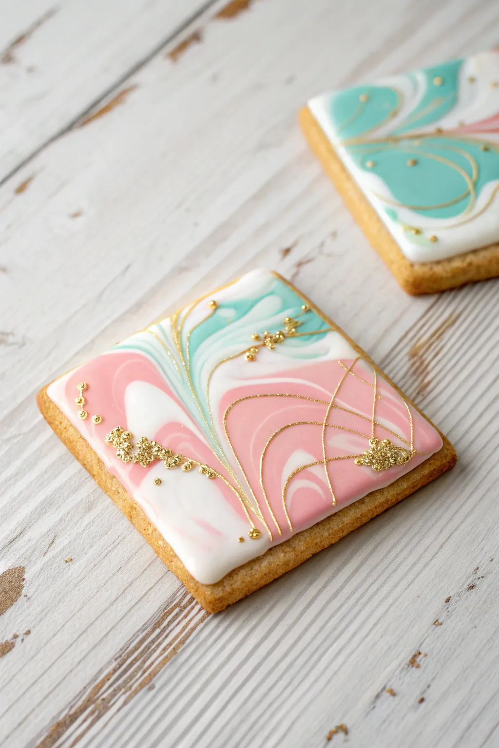 Unleash your creativity with abstract cookie art that delights the senses.