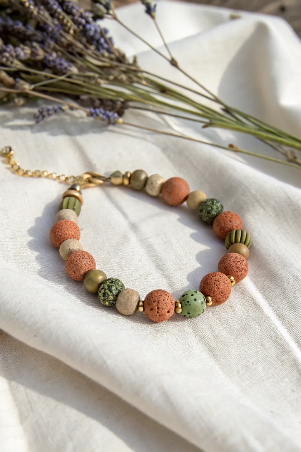 Capture the essence of summer with this boho chic bracelet — where simplicity meets natural beauty.