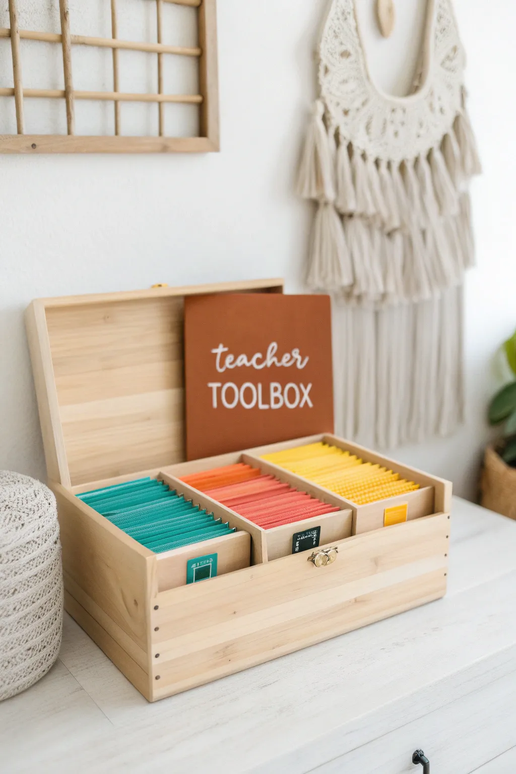 Effortlessly organize and adapt with Velcro label swaps—where Scandinavian minimalism meets Boho chic.