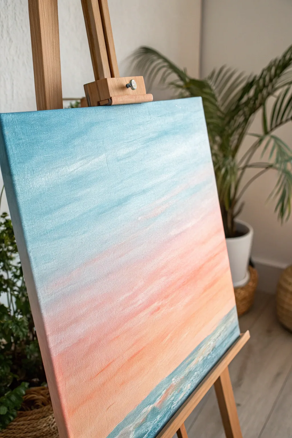 Experience the serene beauty of color gradients with a touch of artistry and craftsmanship.