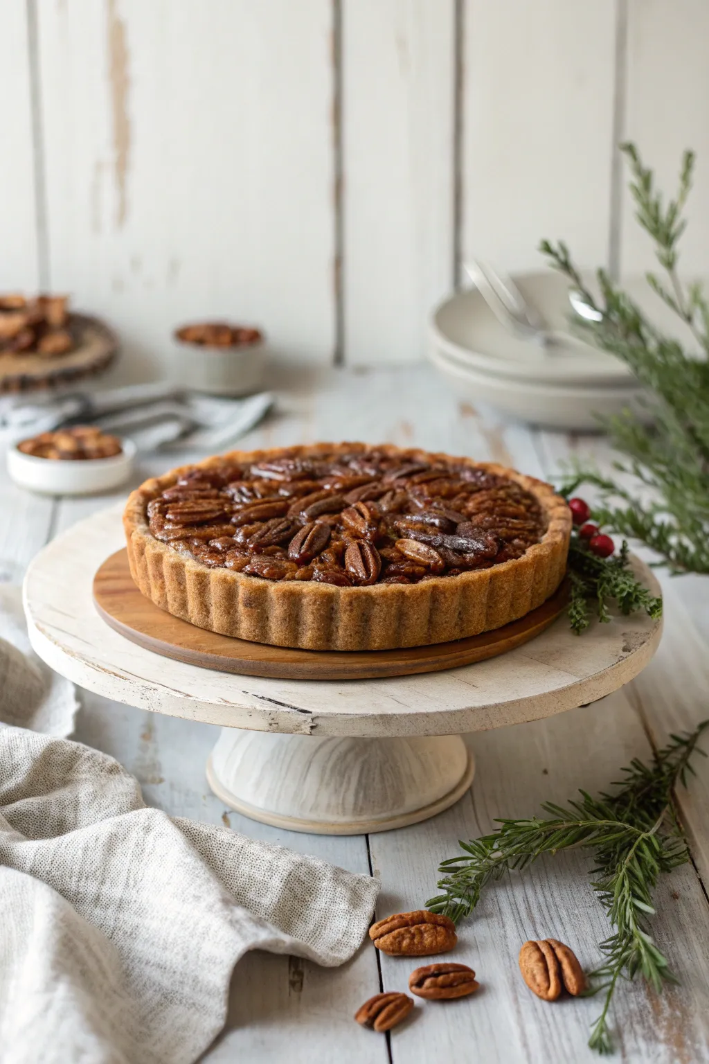 Indulge in the perfect fusion of flavors with our Pecan Pie Cookie Cake—a harmonious blend of rich, nutty decadence and minimalist elegance.