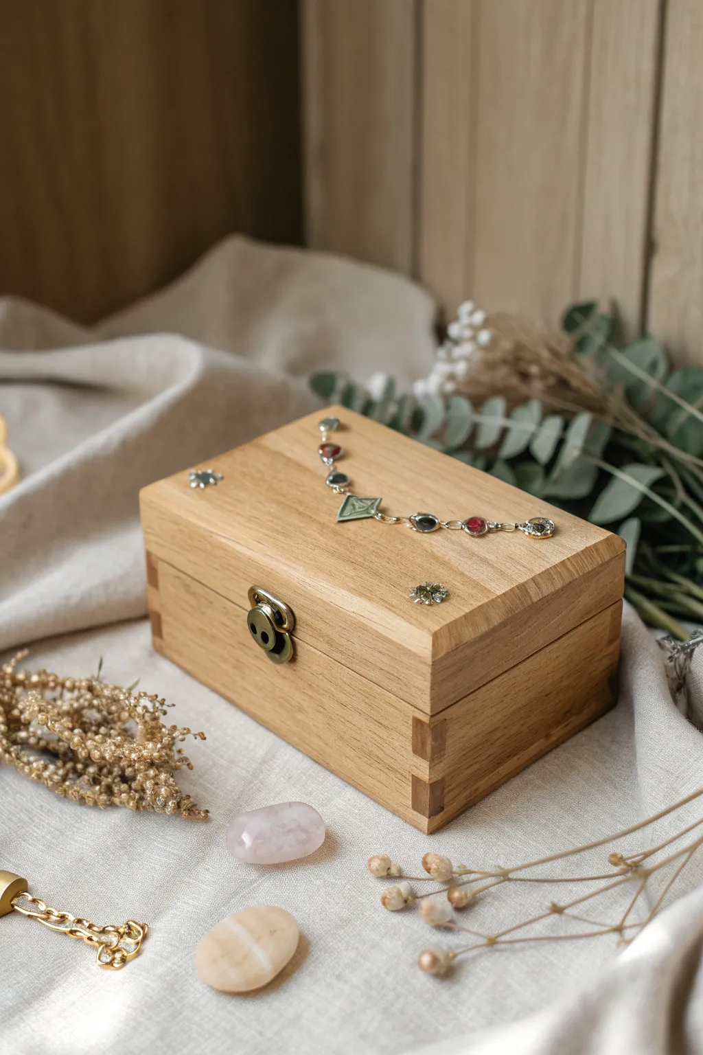 Elevate your keepsakes with a bedazzled touch of elegance.