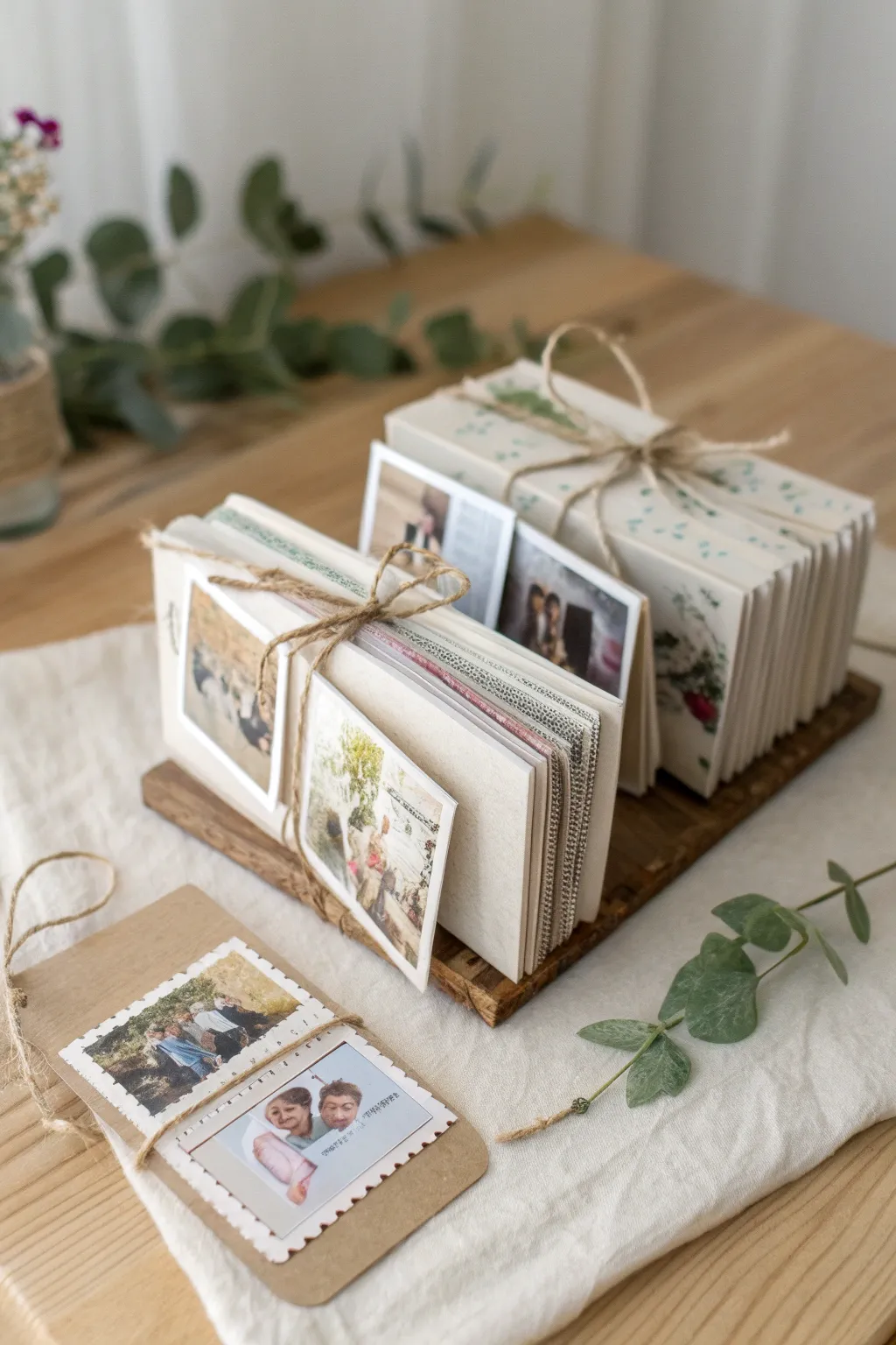 Craft your cherished memories into a charming miniature scrapbook—where simplicity meets artistic flair.