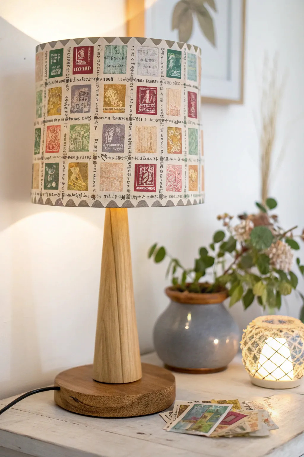 Illuminate your memories with a handcrafted ticket stub lamp – a unique blend of nostalgia and Scandinavian design.