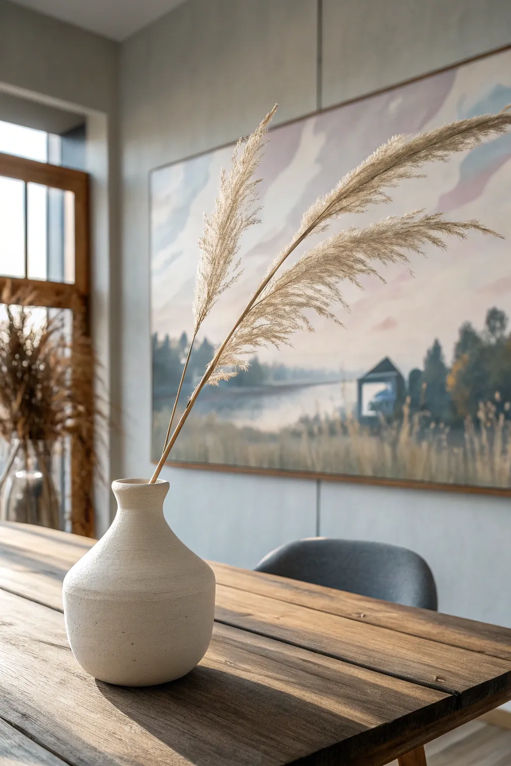 Embrace the magic of surreal landscapes in your space with minimalist elegance.