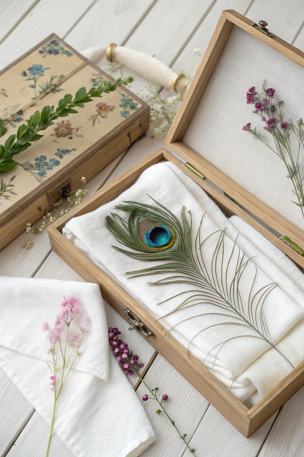 Elevate your trousseau with a touch of the unexpected—let nature's beauty steal the show!