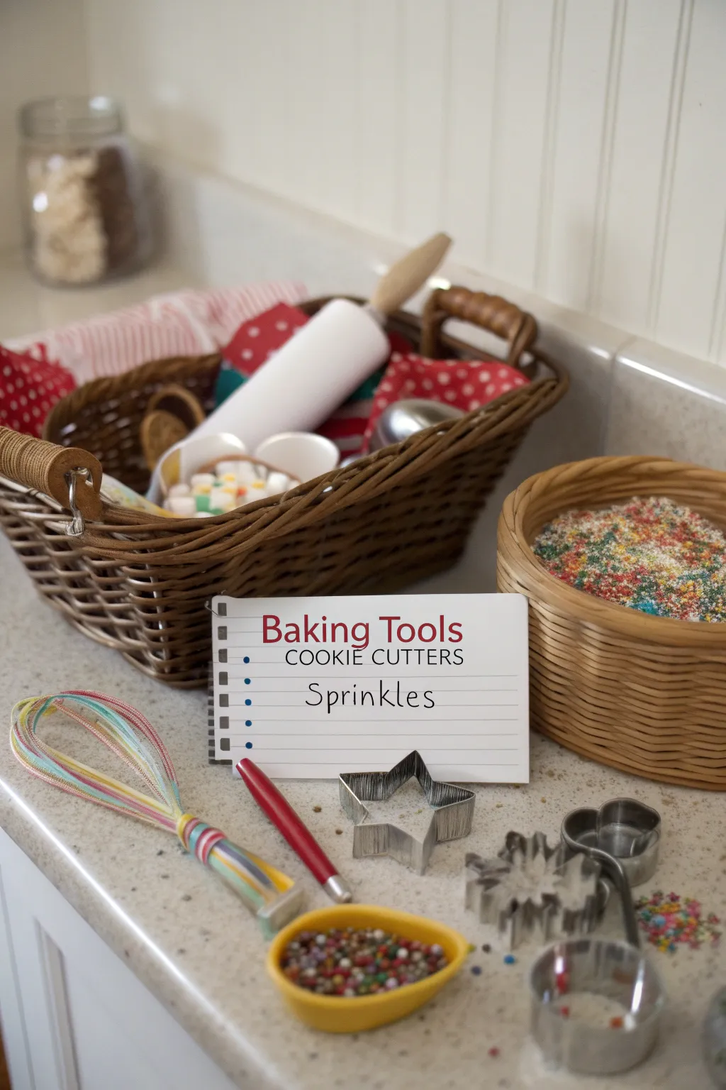 Bake with love using this delightful baking enthusiast's kit.