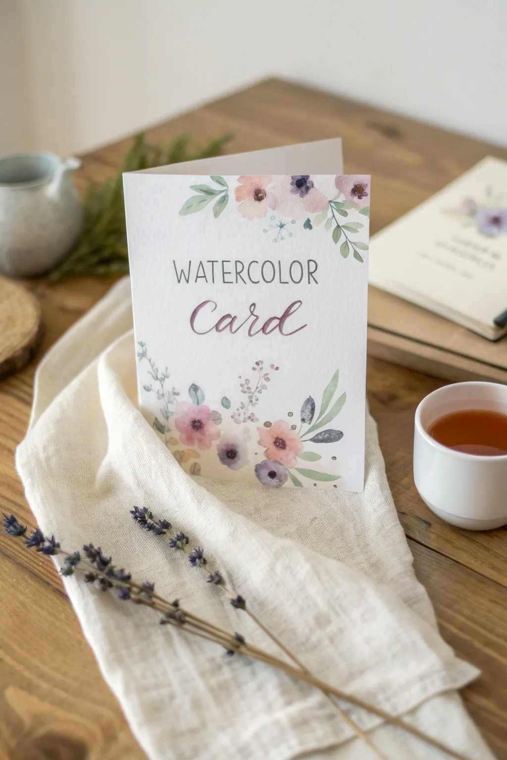 Embrace the art of heartfelt connection with handcrafted watercolor greeting cards.