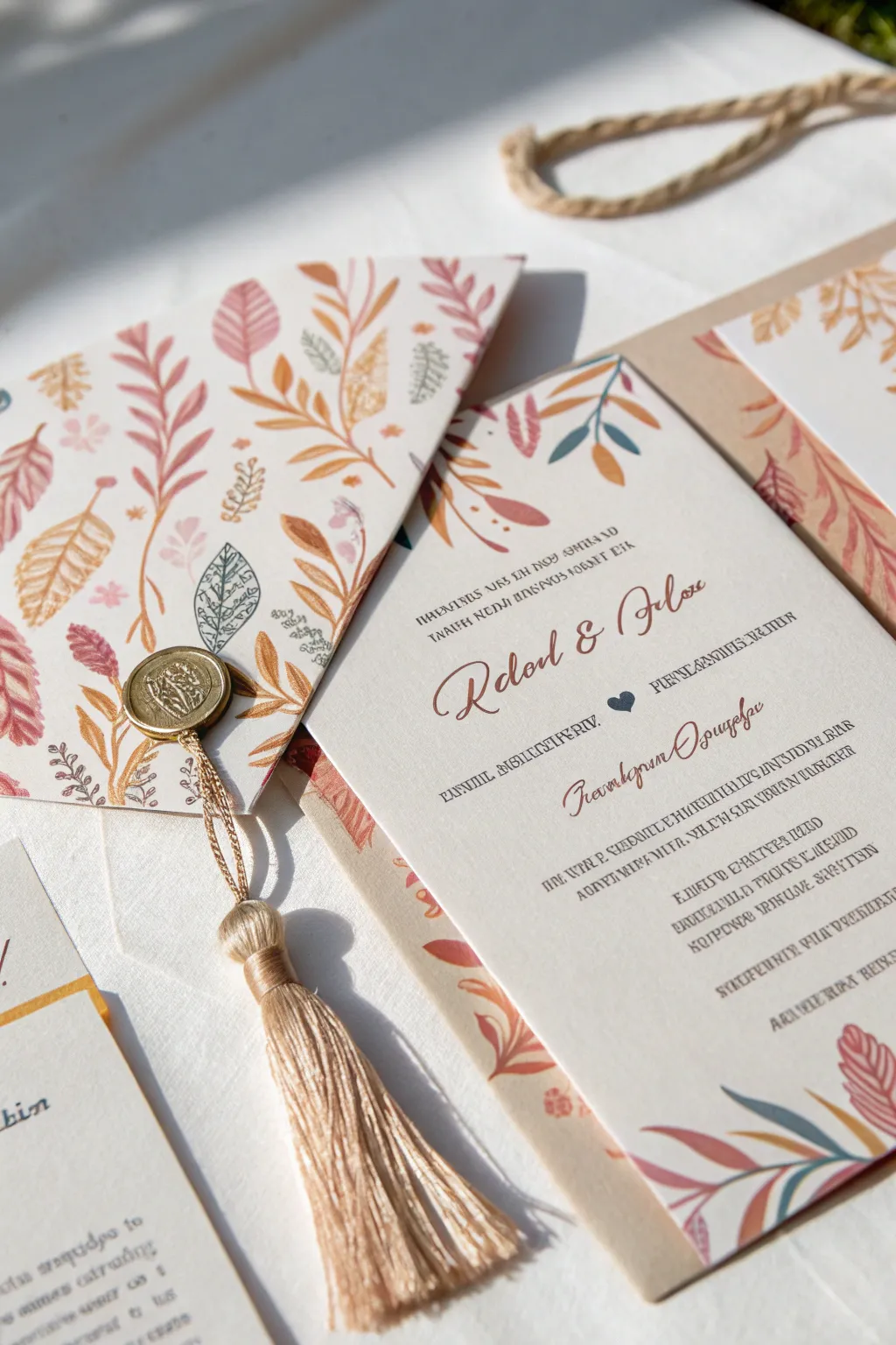 Elevate your wedding invites with interactive elegance and timeless design.