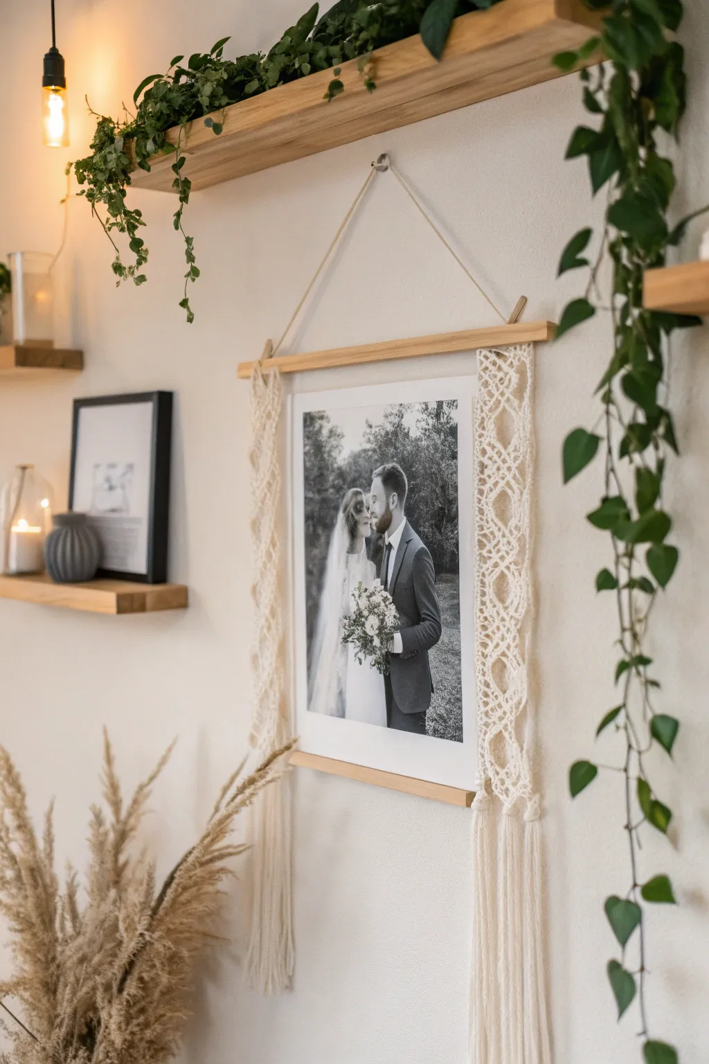Capture love with a timeless canvas print - a perfect blend of simplicity and elegance for your living space.