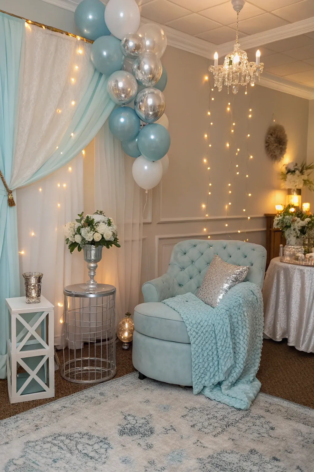 Serene and elegant soft color palette for winter.
