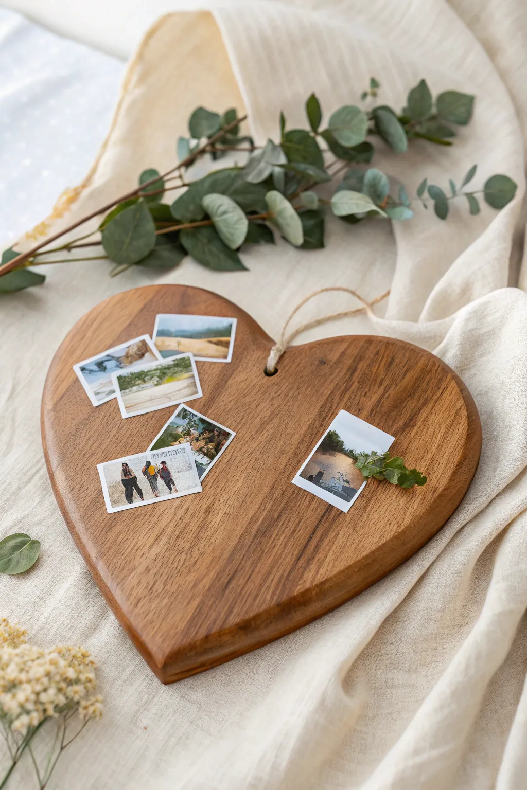 Craft memories with love: personalized photo frame hearts for a timeless gift.