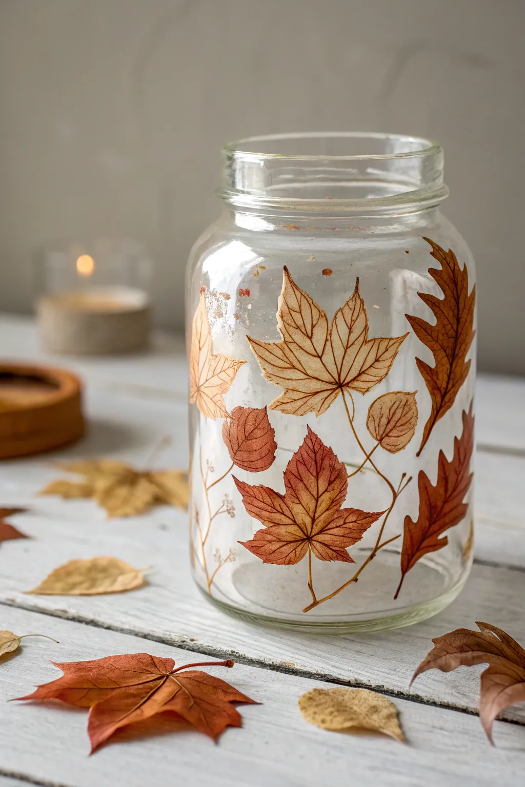 Capture the beauty of the season with a handcrafted jar that speaks volumes of love.