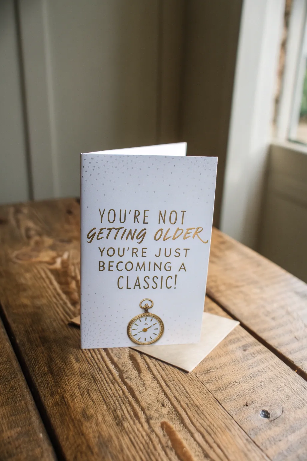 Celebrate timeless charm with a card that brings laughter and light to a 60th birthday! 🎉✨