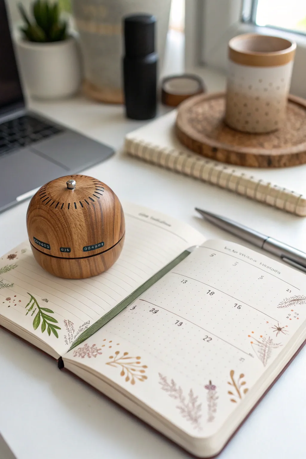 Embrace focus and balance with a touch of Scandinavian-Boho elegance. #ProductivityWithStyle