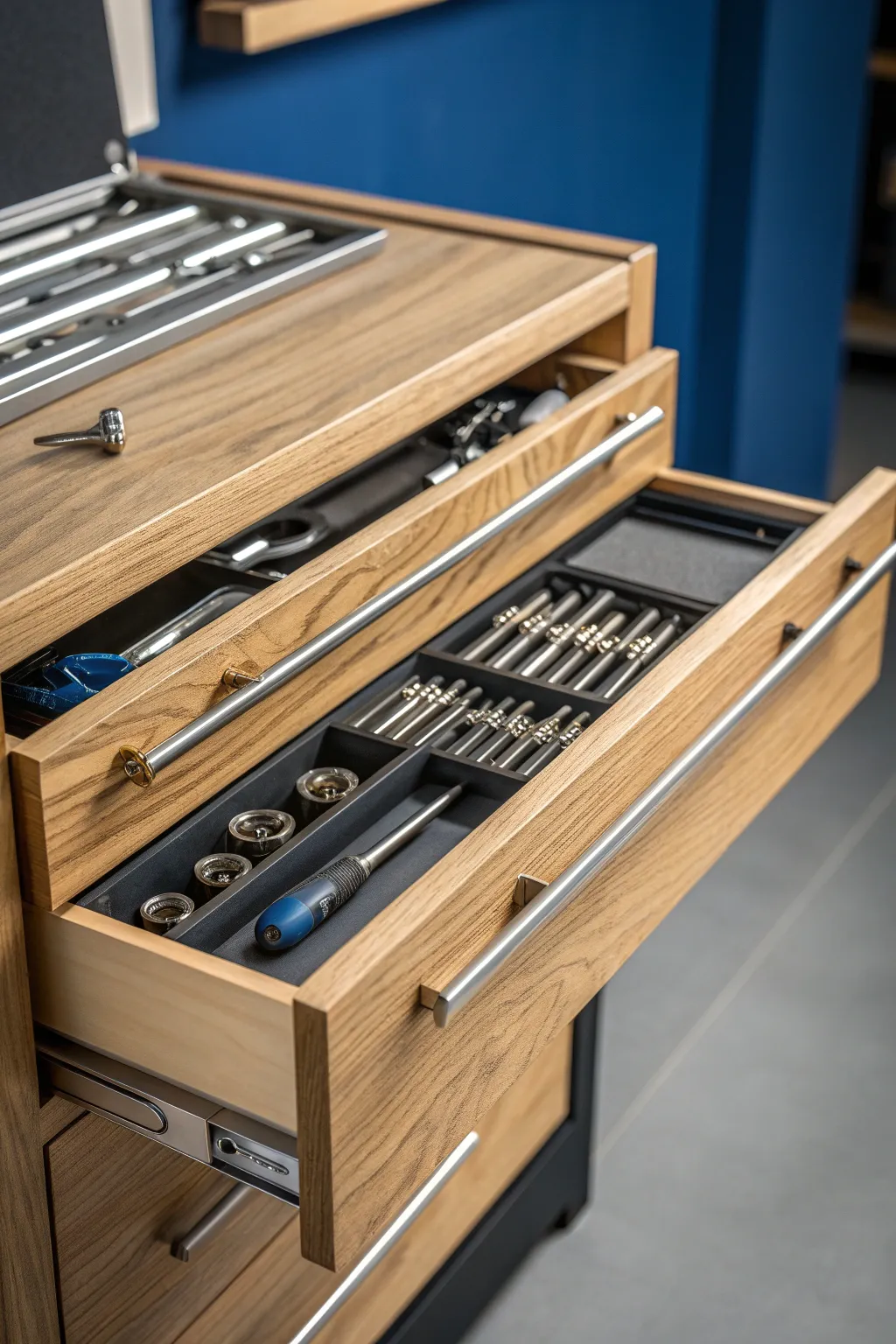 Elevate your workspace with the art of organization—discover the sleek elegance of drawer slides for your air tools.