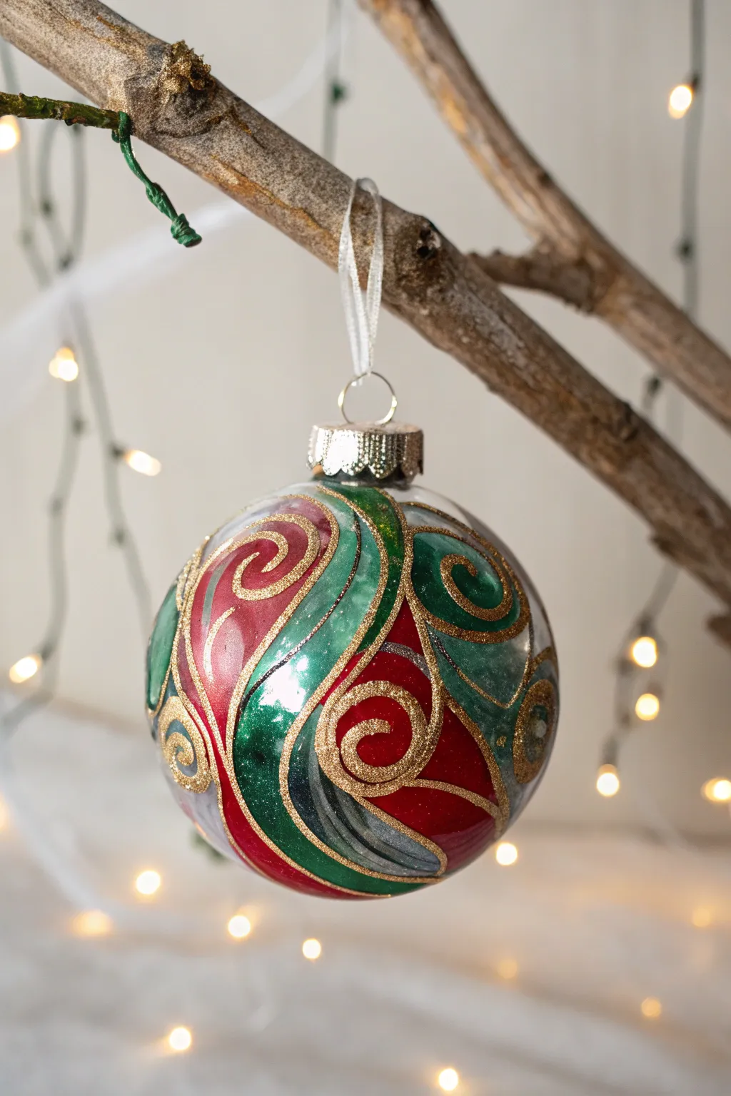 Elevate your Christmas decor with stunning alcohol ink ornaments that bring a touch of craftsmanship and vibrant color to your holiday celebrations.