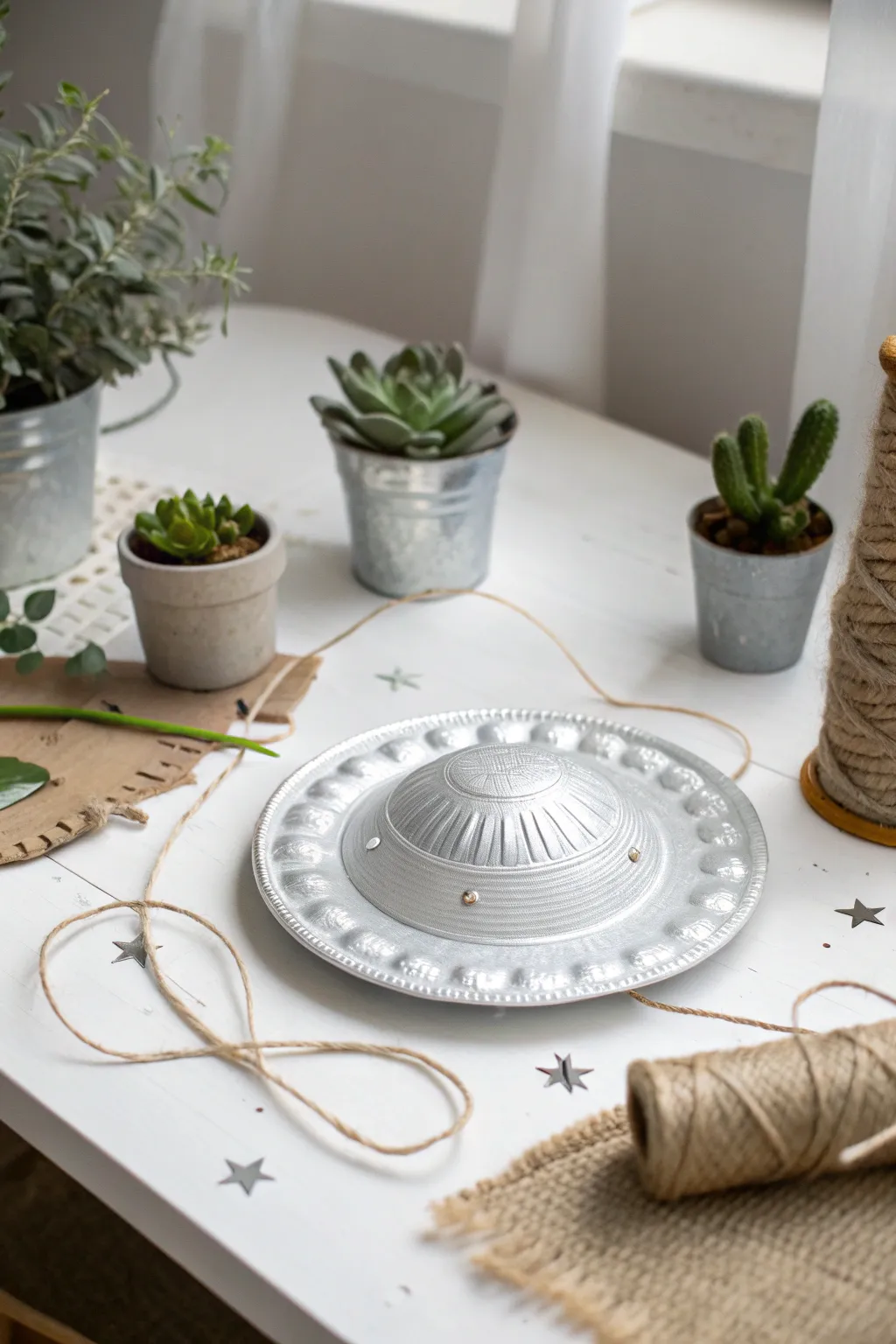 Craft your own celestial masterpiece with chic UFO designs for a stellar party experience!