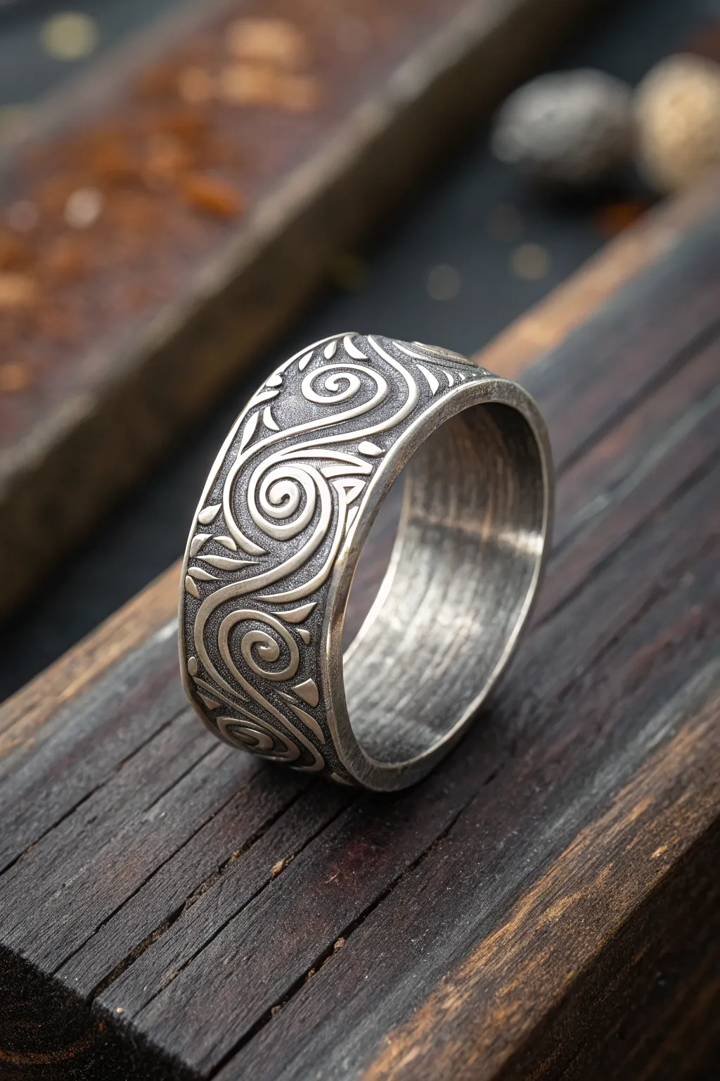 Elevate your style with handcrafted sculptural jewelry. #Craftsmanship #BoldDesigns