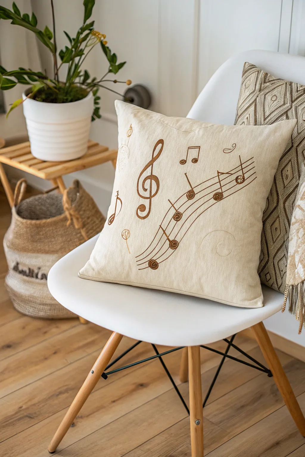 Add a touch of harmony to your home with these exquisite musical note appliques. Perfect for the minimalist music lover!