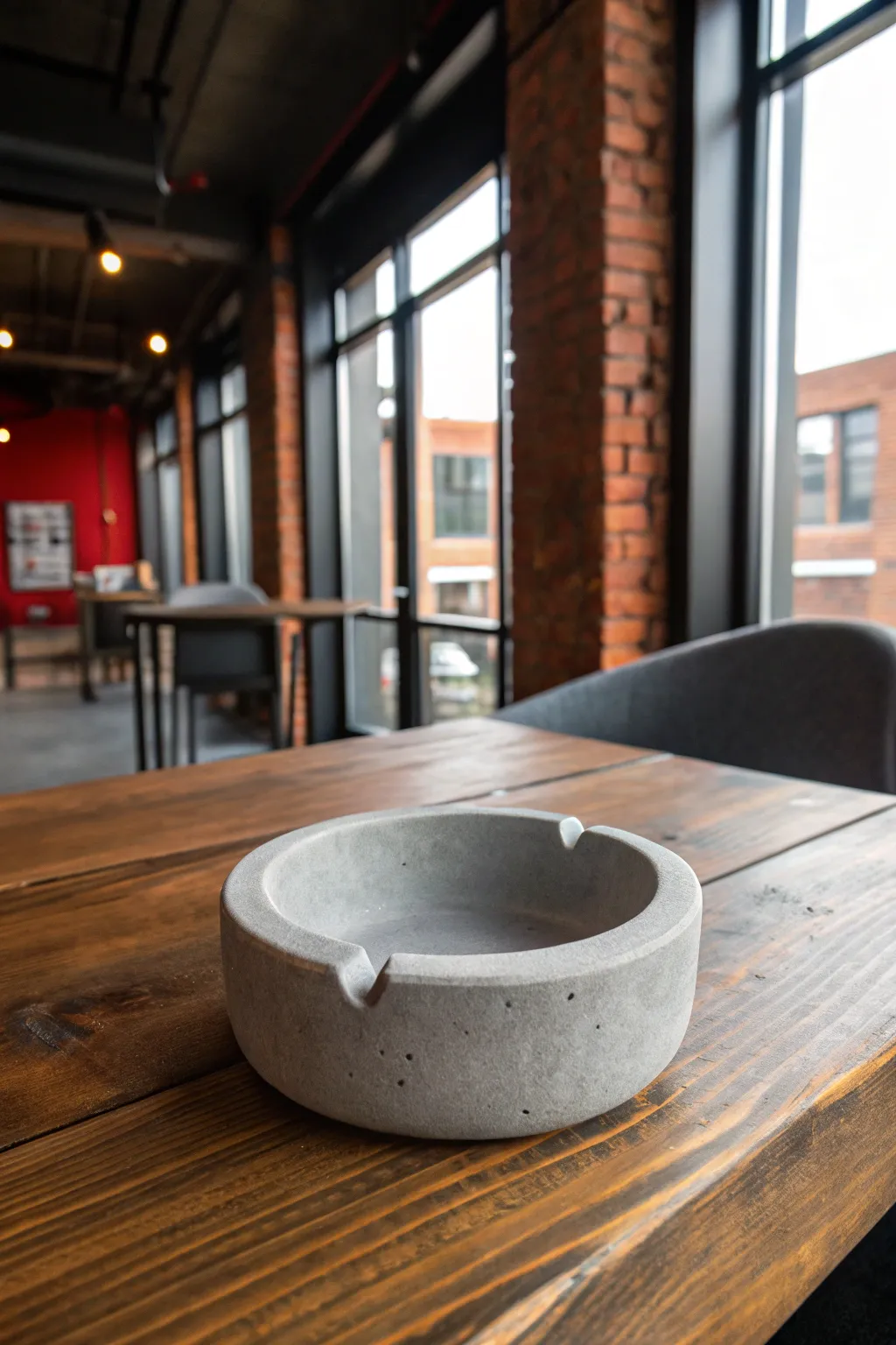 Elevate your space with the rugged elegance of a concrete ashtray—where minimalism meets modern craftsmanship.