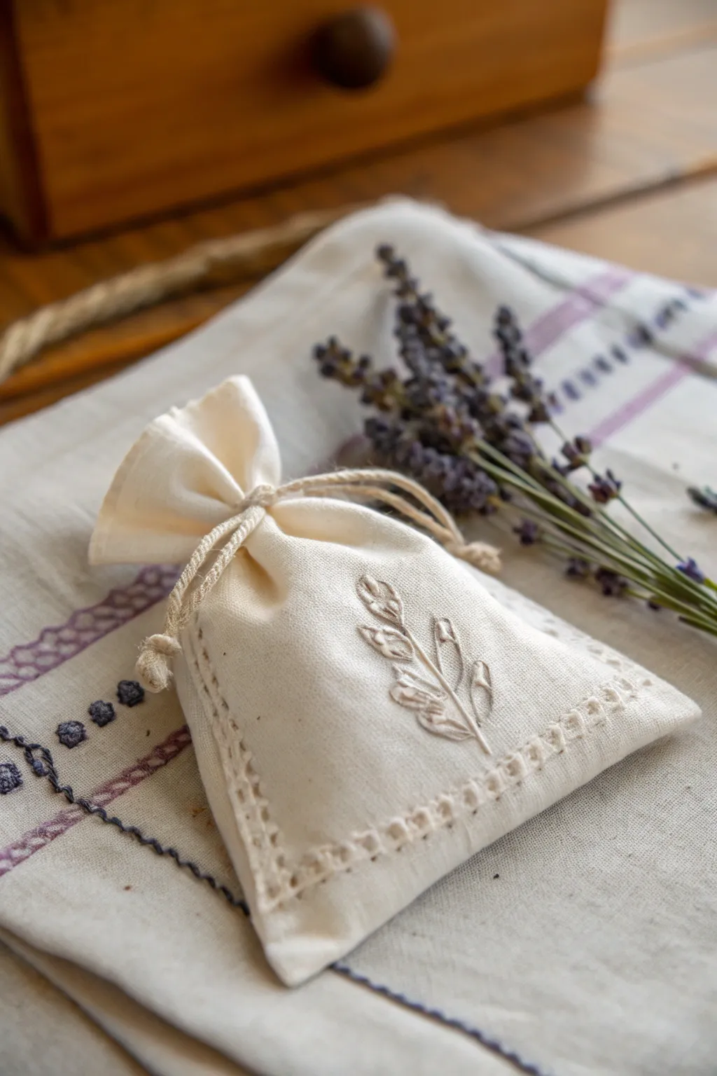 Handcrafted Lavender Sachets: A Touch of Tranquility for Your Home