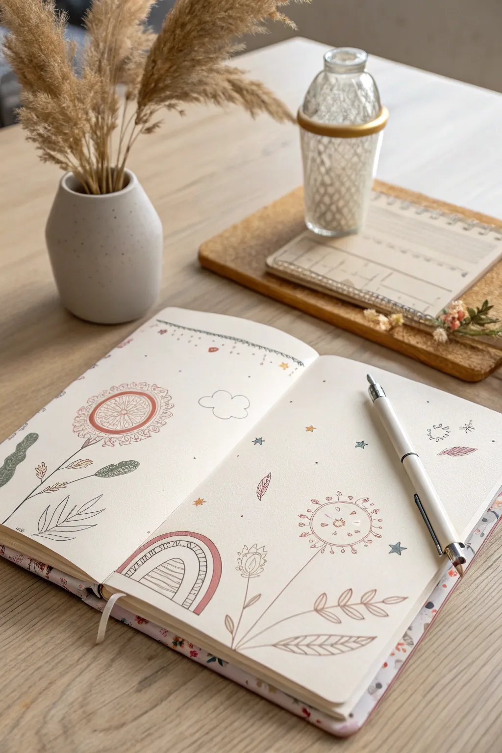 Infuse your scrapbook with personal flair through art and doodles. Embrace simplicity and creativity.