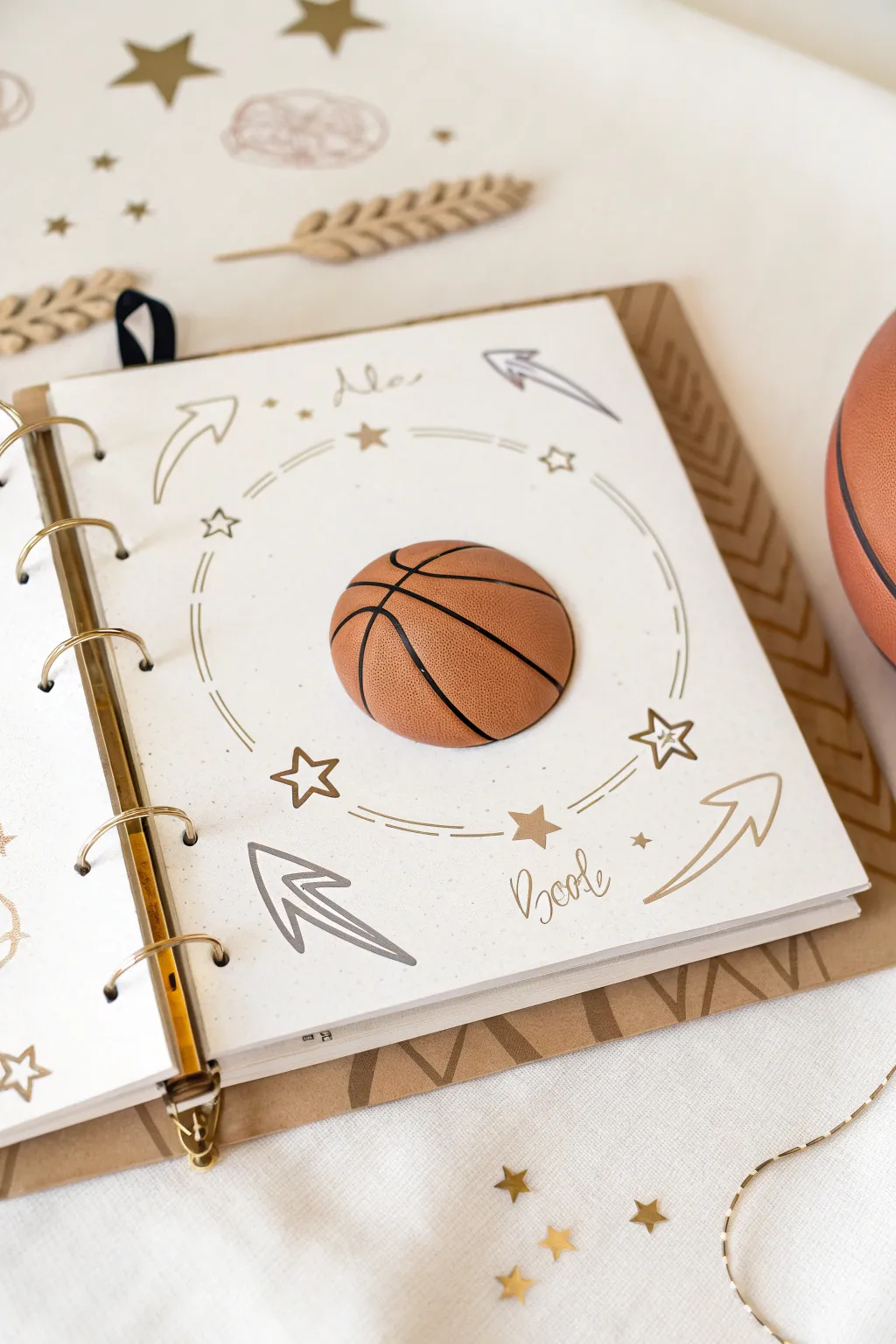 Capture the energy of the game with dynamic scrapbook designs that tell a story through movement and elegance.