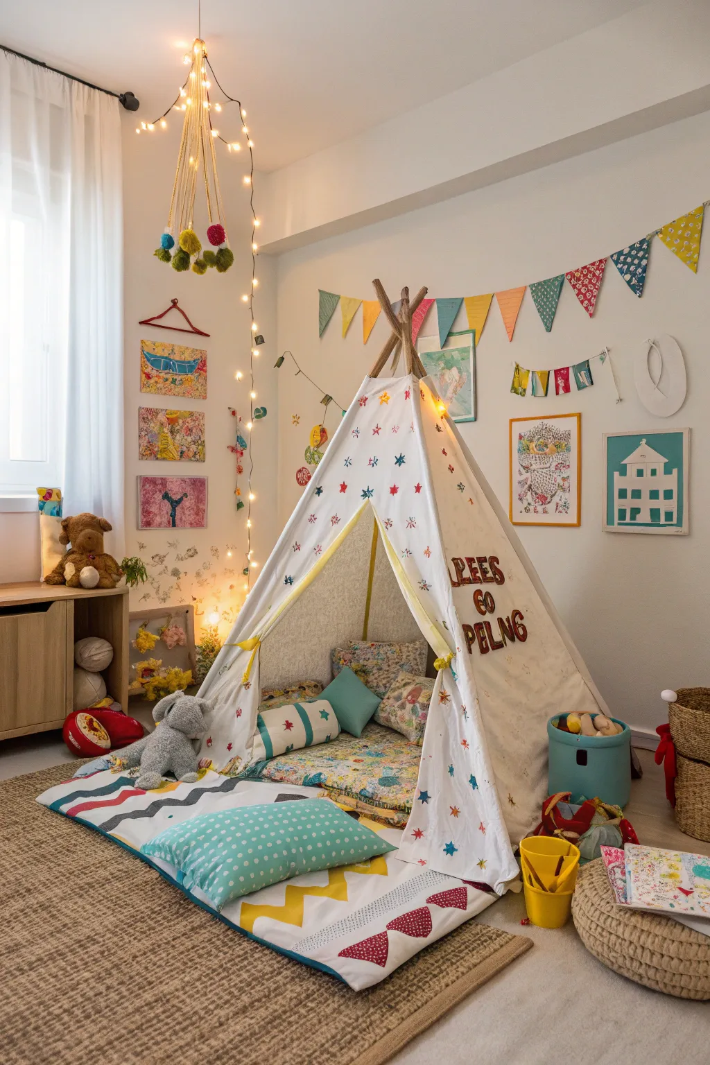 Tent beds create cozy, playful sleeping spaces for children.