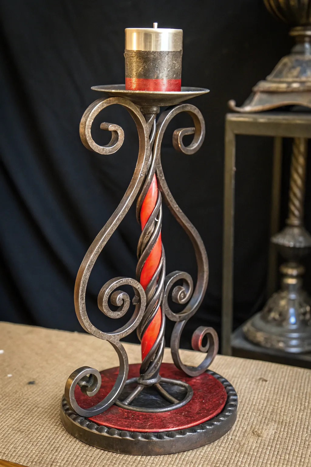 Illuminate your space with the artistry of handcrafted metalwork.