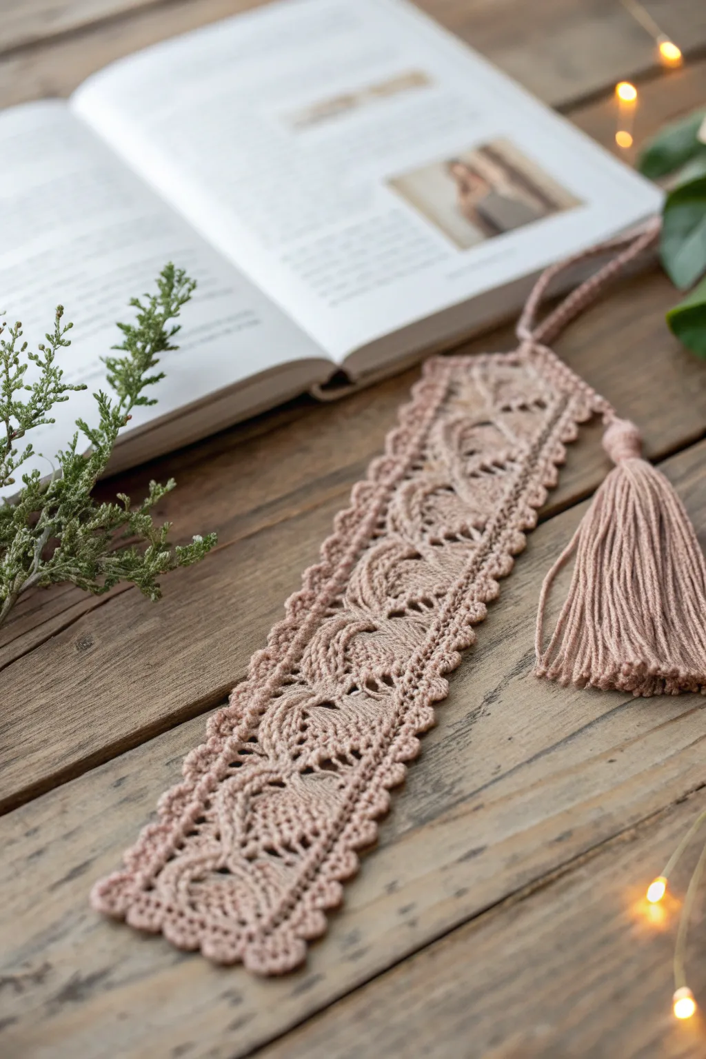 Elevate your reading experience with a touch of handcrafted elegance. 🌿📚 #CrochetBookmark #ScandiBoho #Craftsmanship