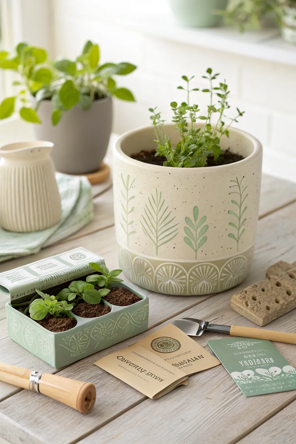 Gift your mom the joy of gardening with a beautiful starter kit!