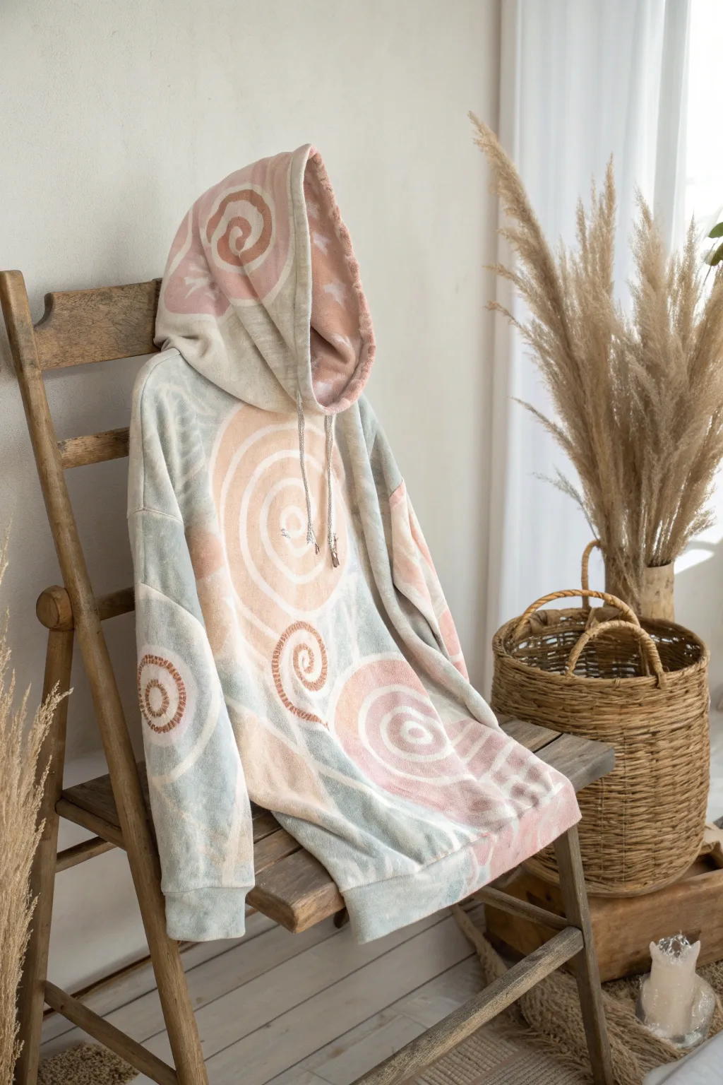 Embrace the art of the unexpected with this abstract bleach hoodie design. Perfect for those who appreciate simplicity and creativity.