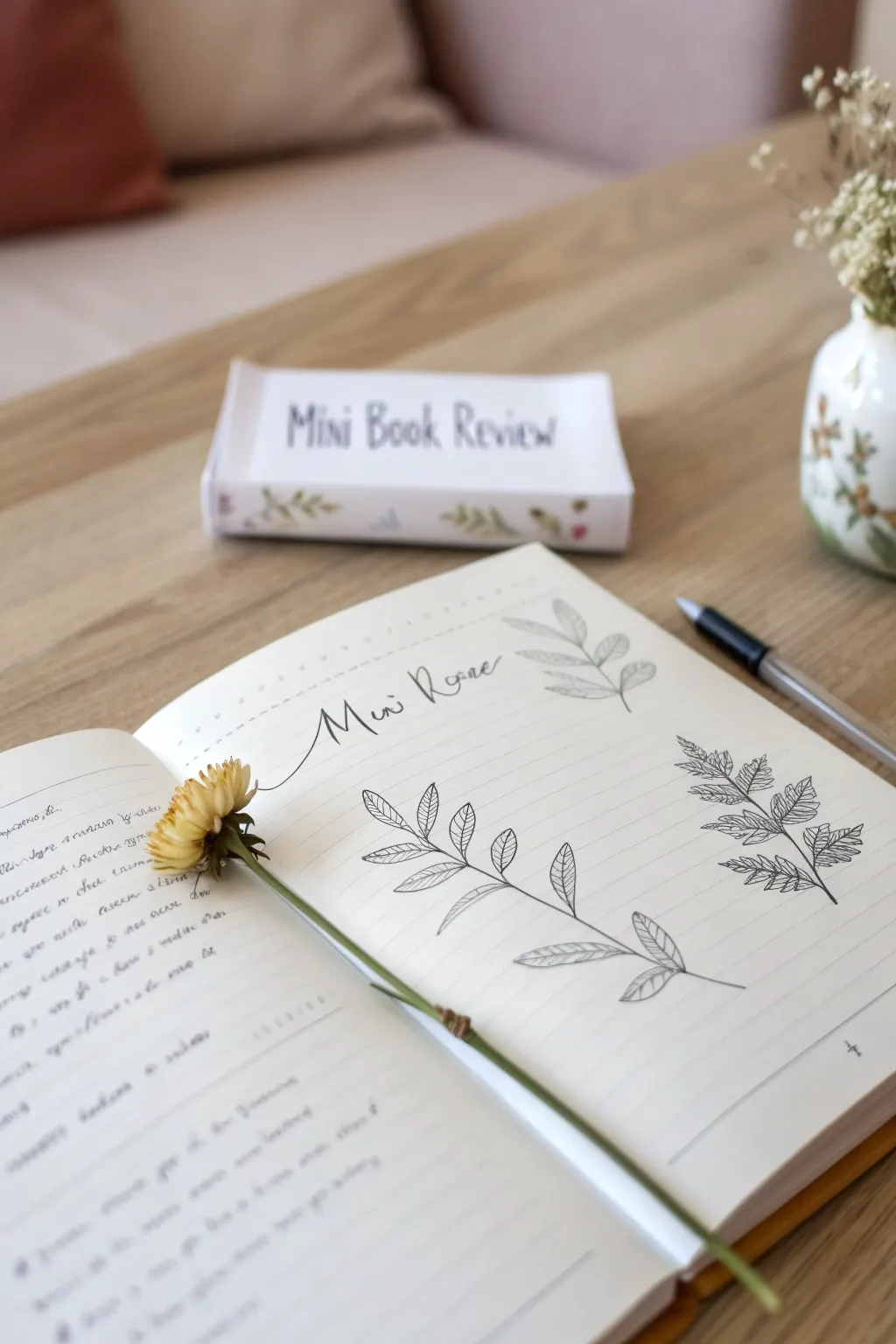 Capture your literary journey with elegantly crafted mini book reviews.