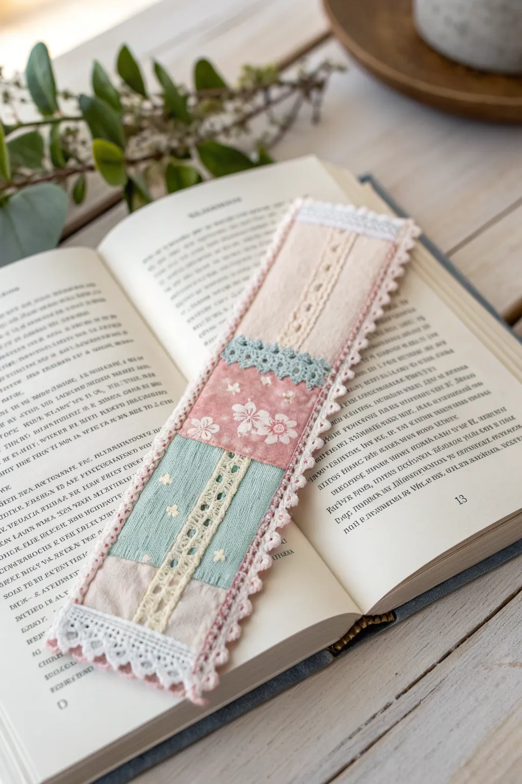 Transform your fabric scraps into a story with every turn of the page. #HandcraftedBeauty