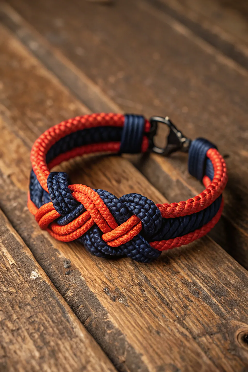 Crafted with style: Elevate your wrist game with this bold knot bracelet.