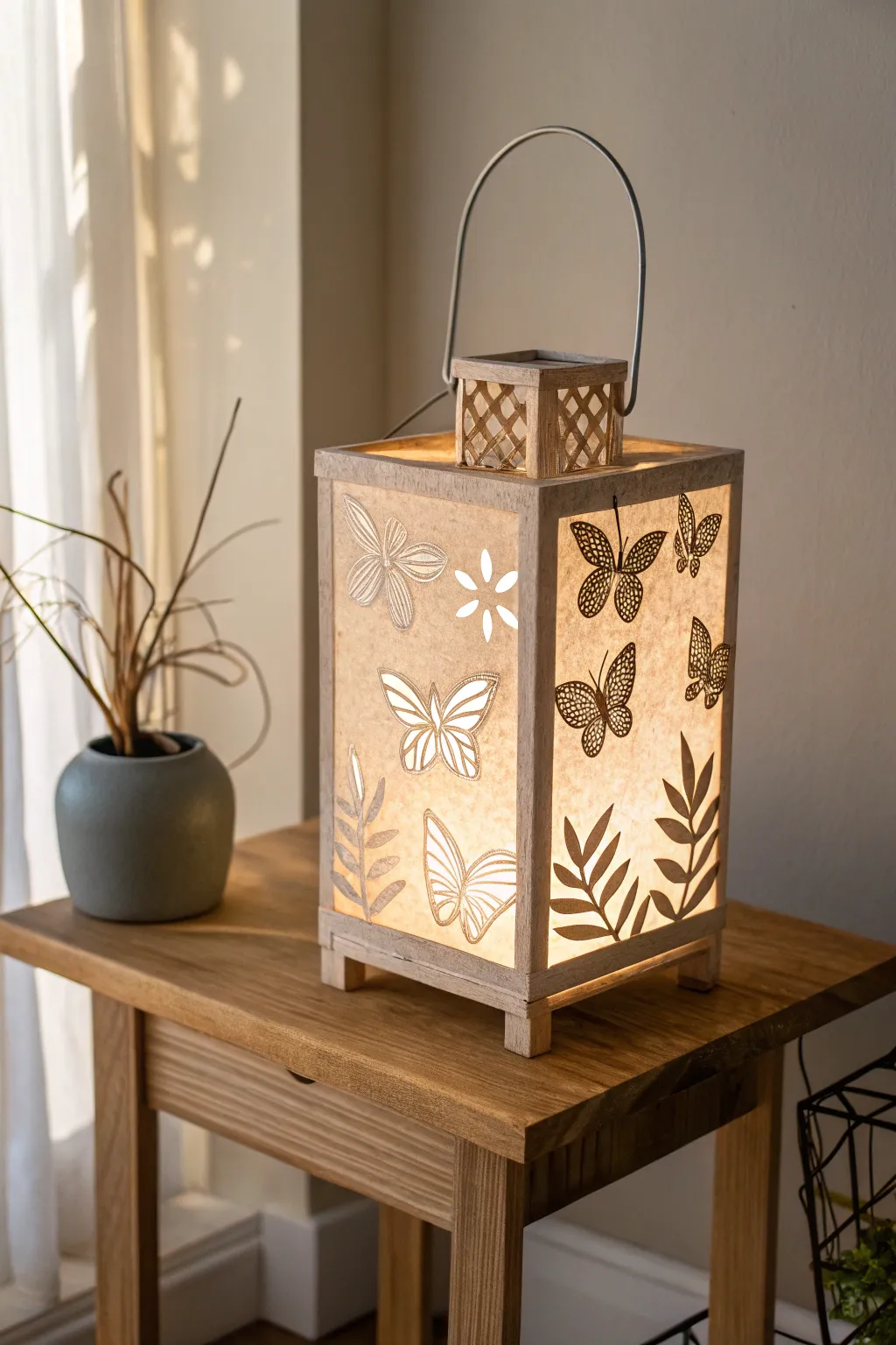 Illuminate your space with enchanting butterfly lanterns that blend minimalist elegance with boho charm.