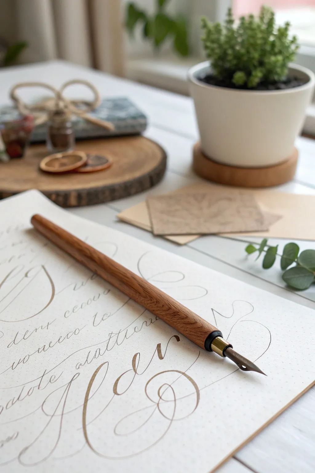 Embrace the art of calligraphy and join a community of like-minded creatives. #CalligraphyCommunity