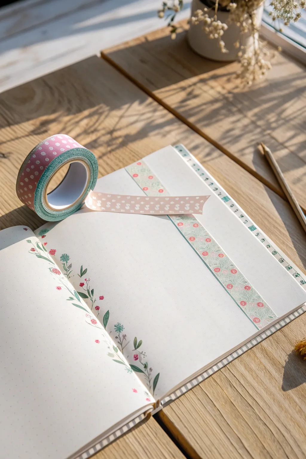 Transform your scrapbook pages with the subtle elegance of washi tape. #CraftWithStyle