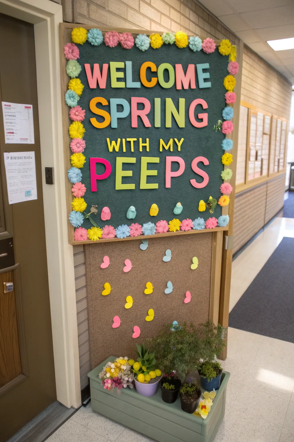 A welcoming message to greet guests with a smile.