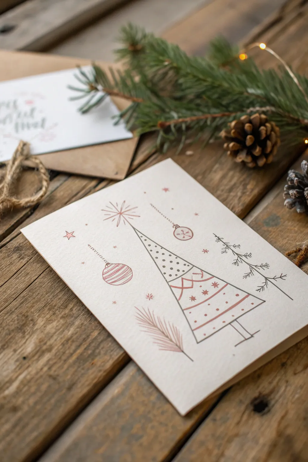 Capture the warmth of the season with hand-drawn elegance.