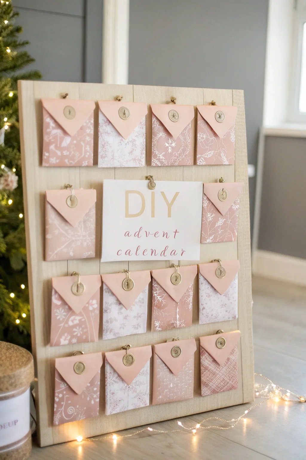 Count down to Christmas with a touch of minimalist charm and boho elegance! 🌿✨